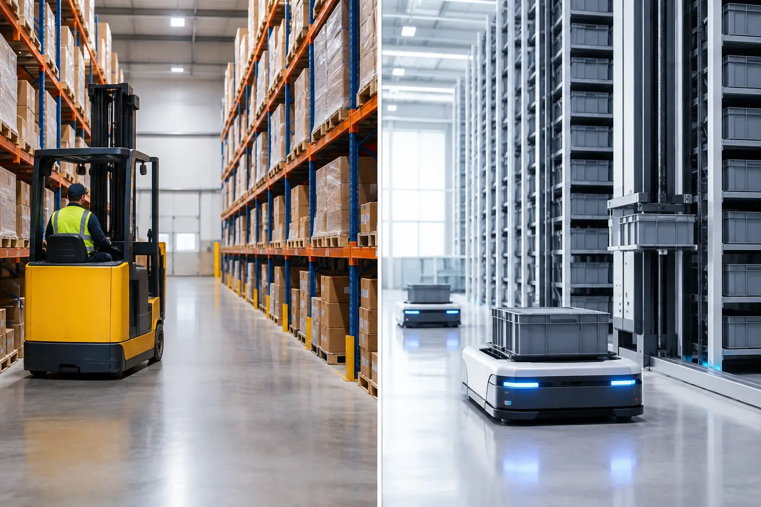 Conventional Versus Automated Storage Compared