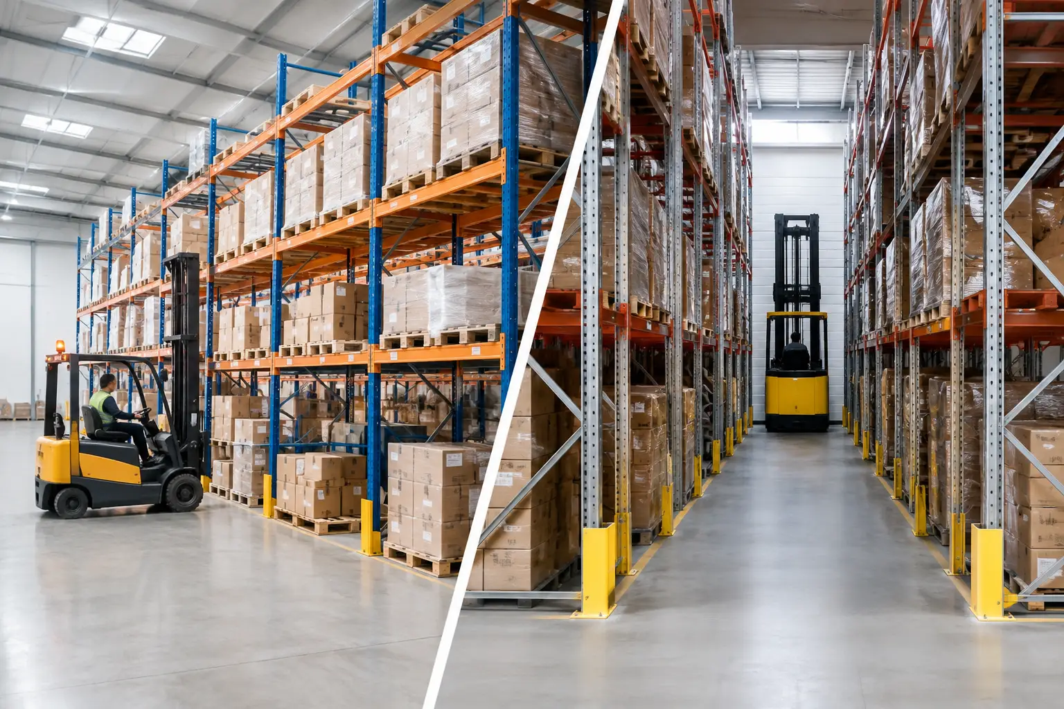 Selective Racking vs Drive In for Warehouses