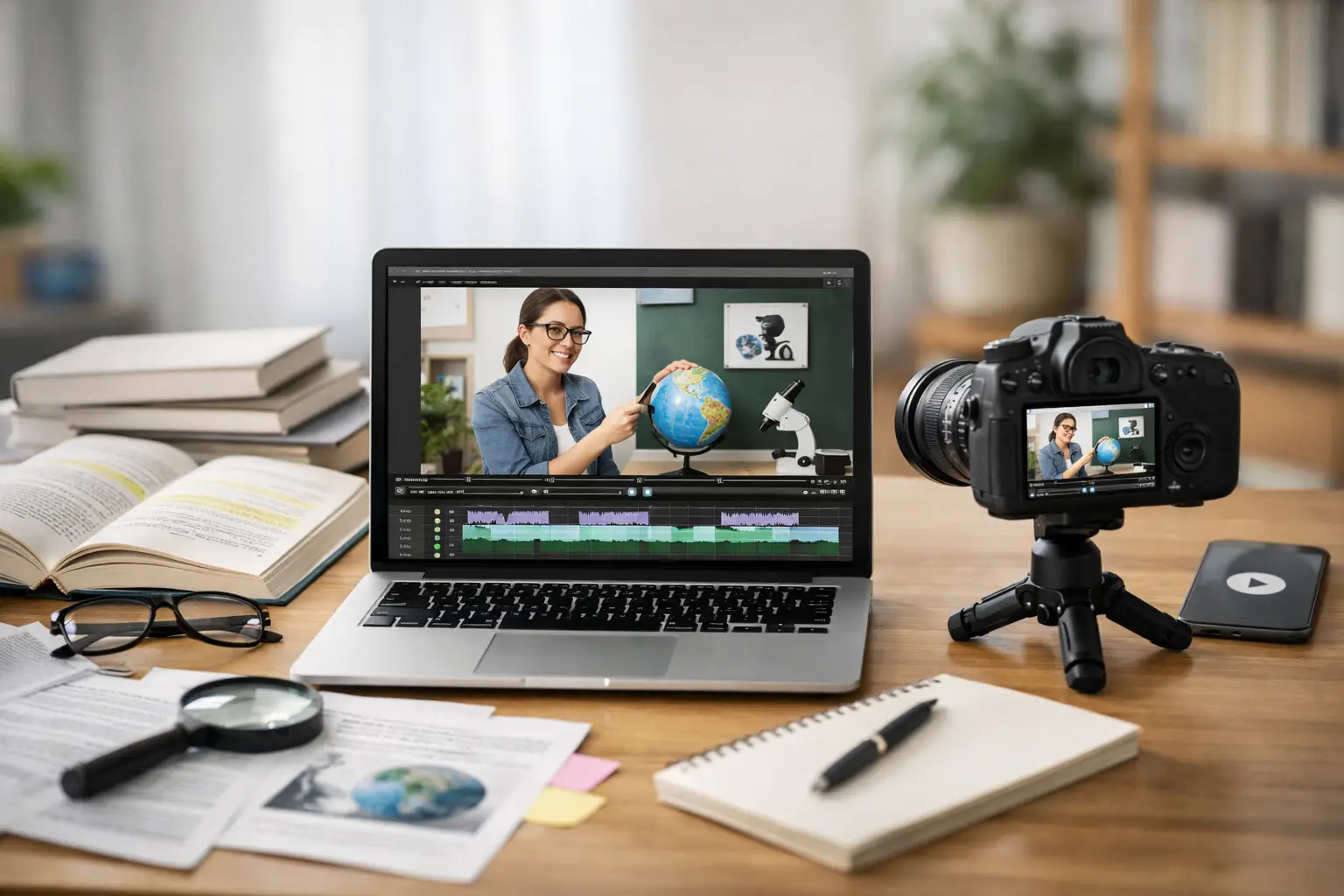 How to Create Cited Educational Videos Fast