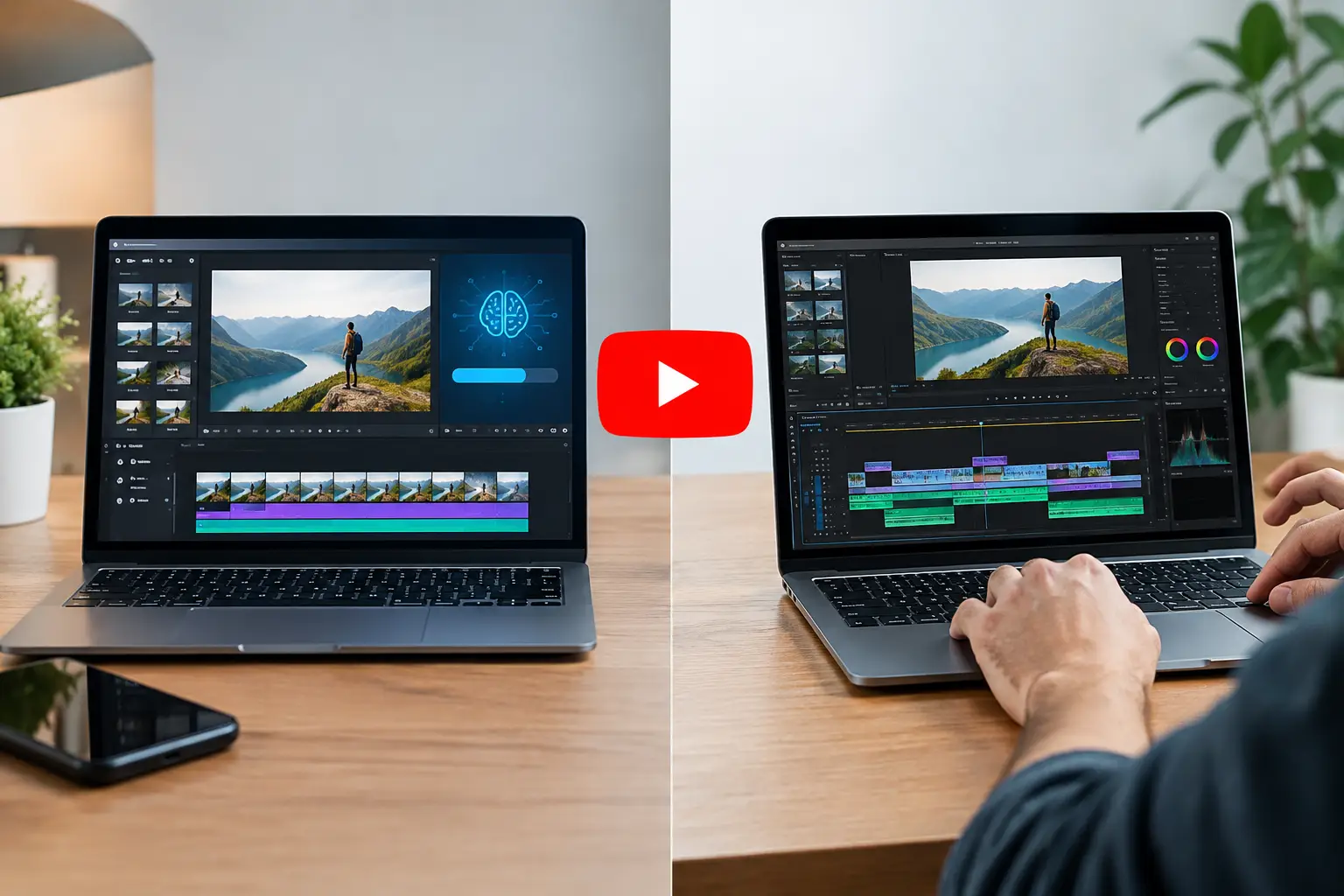 Automated Versus Manual Video Editing for YouTube