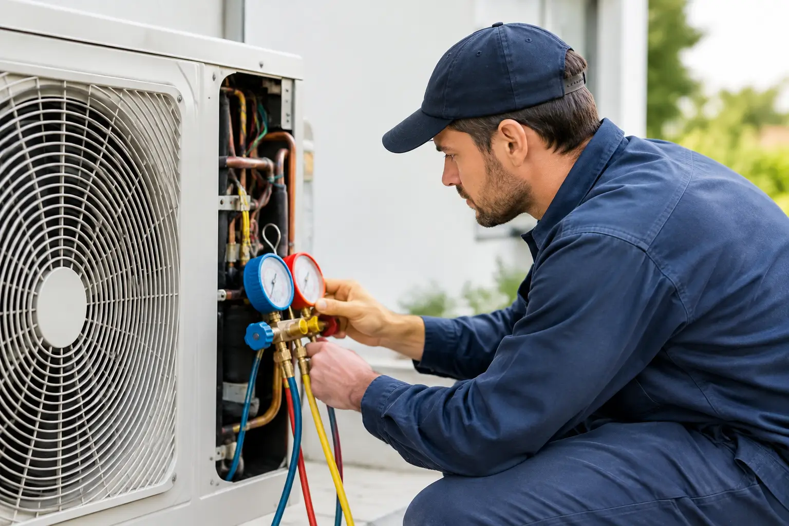 Signes de réfrigérant bas d’une thermopompe