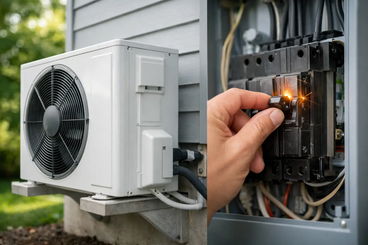 Pourquoi une thermopompe fait sauter le disjoncteur