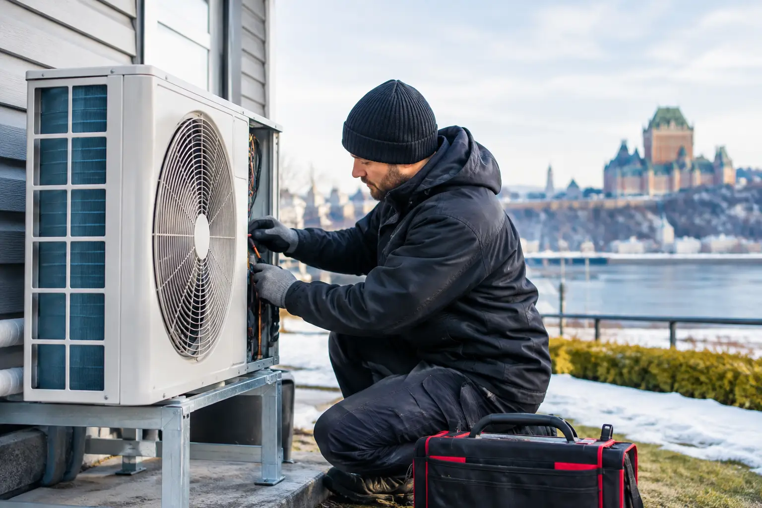 Combien coûte un dépannage de thermopompe à Québec?