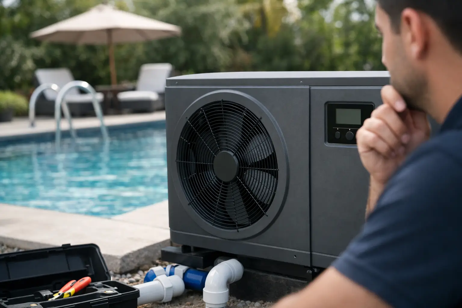 Thermopompe piscine ne chauffe plus : que faire?