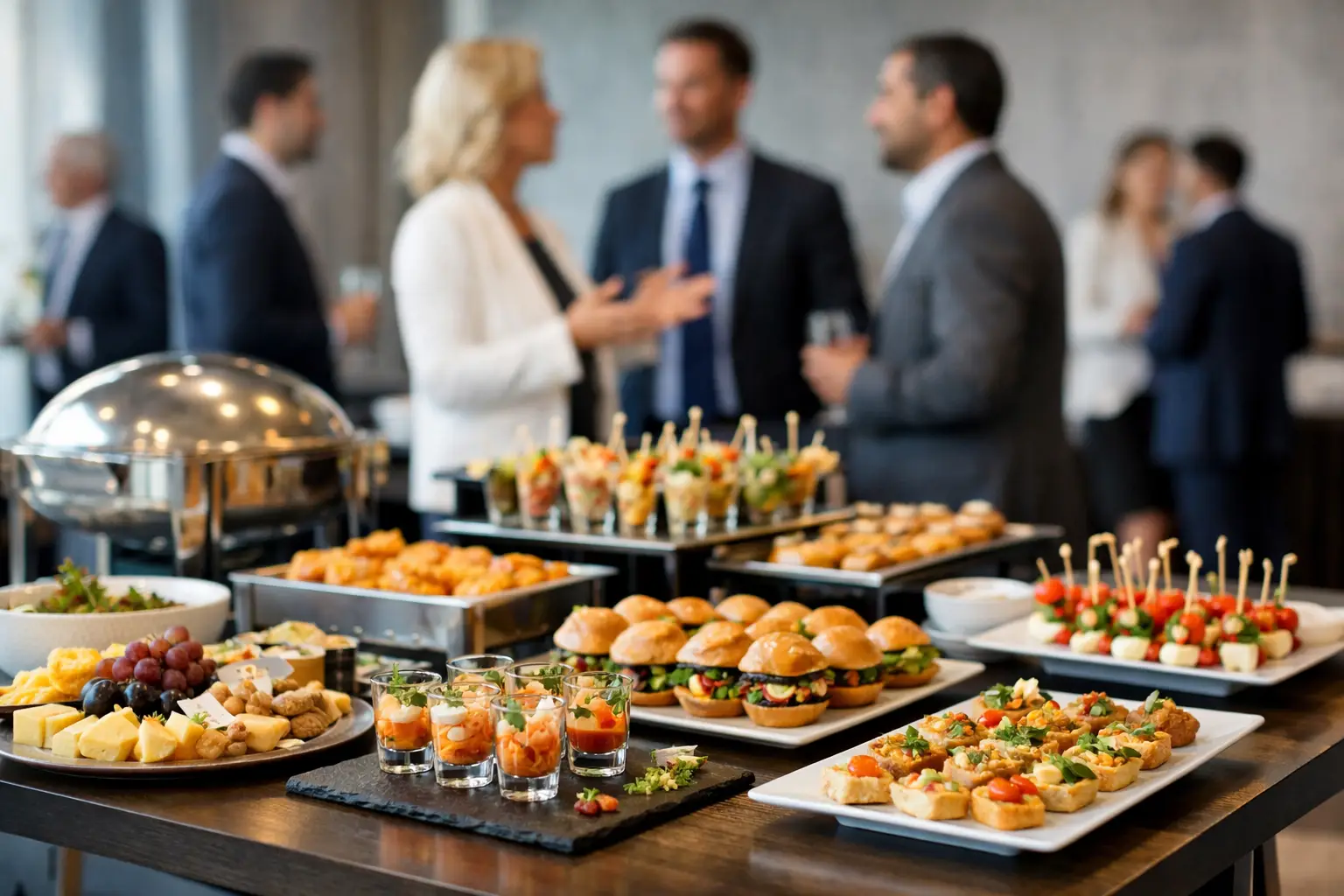Buffet para evento corporativo sem erros