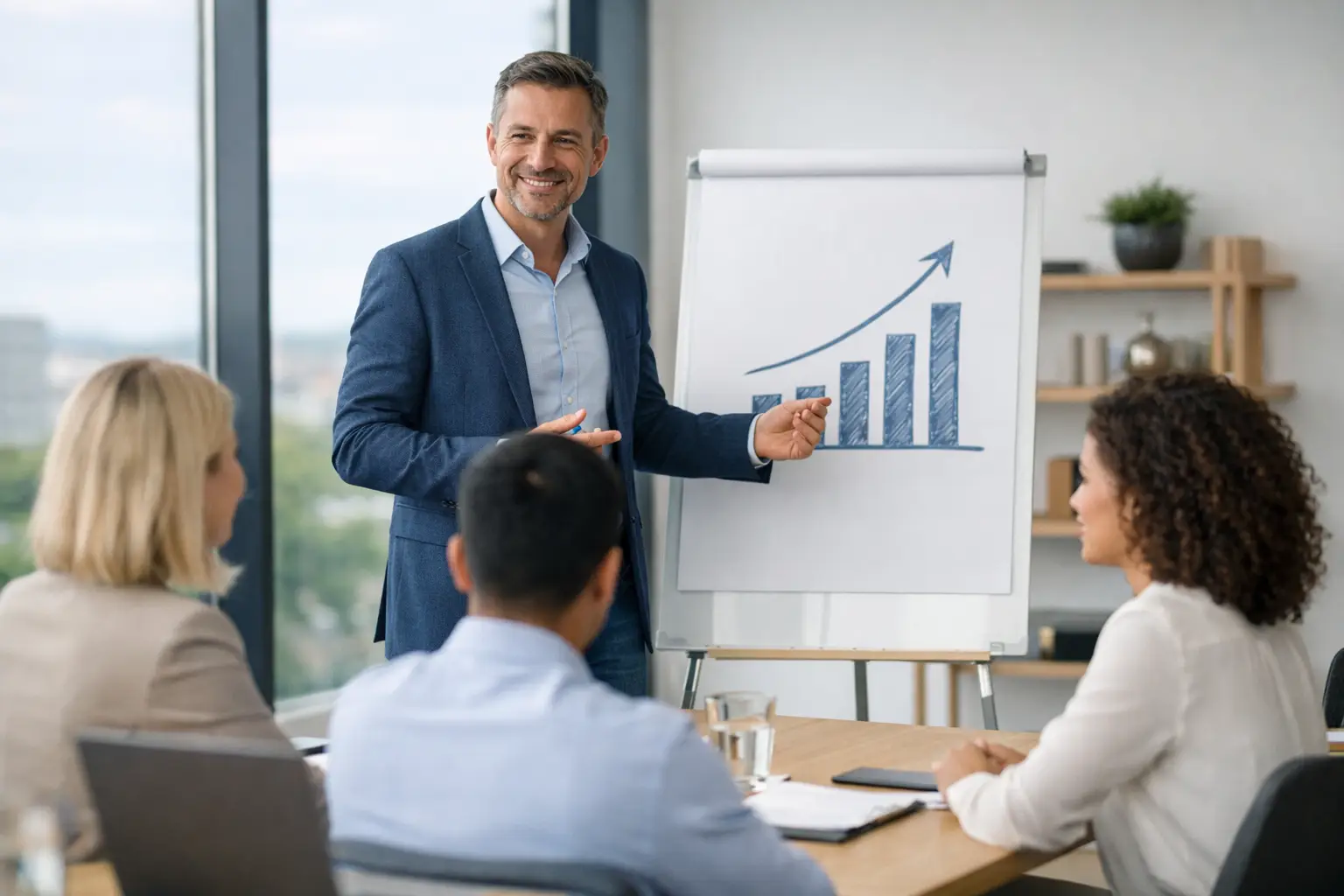 Estrutura para treinamento de liderança ideal