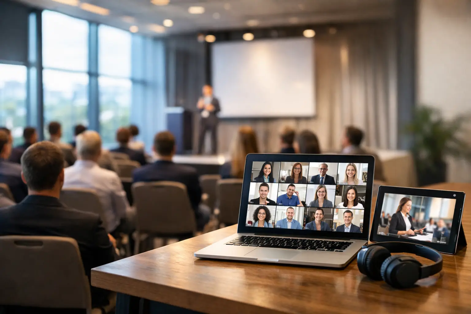 Como escolher um local para evento híbrido