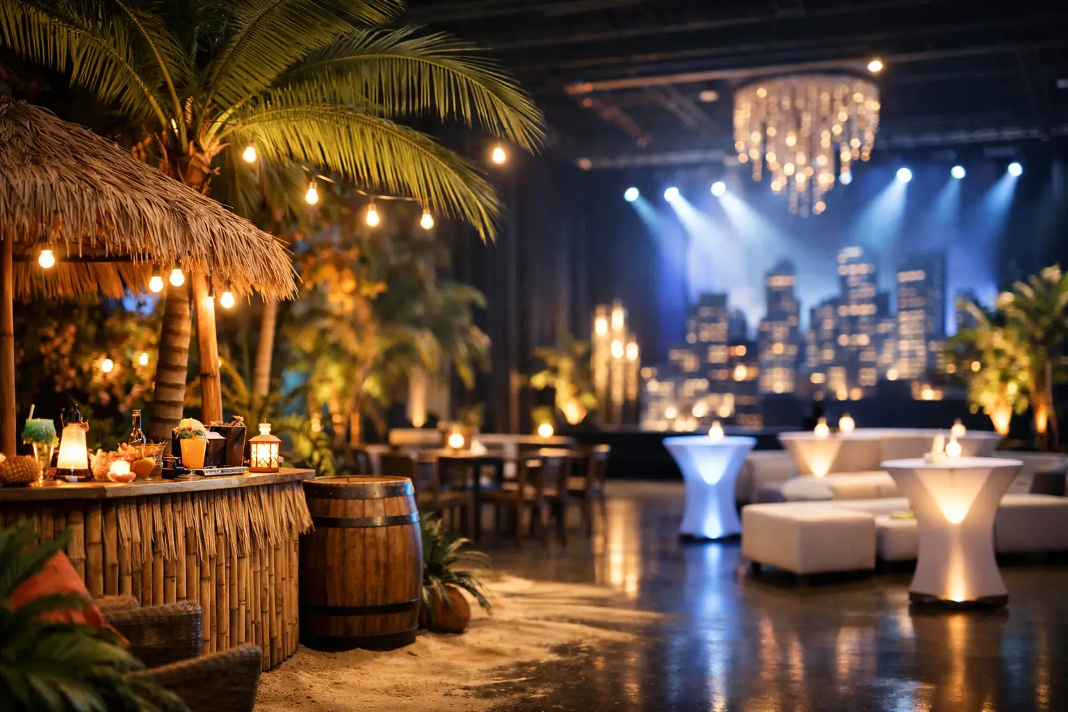 Ambientação temática para eventos corporativos