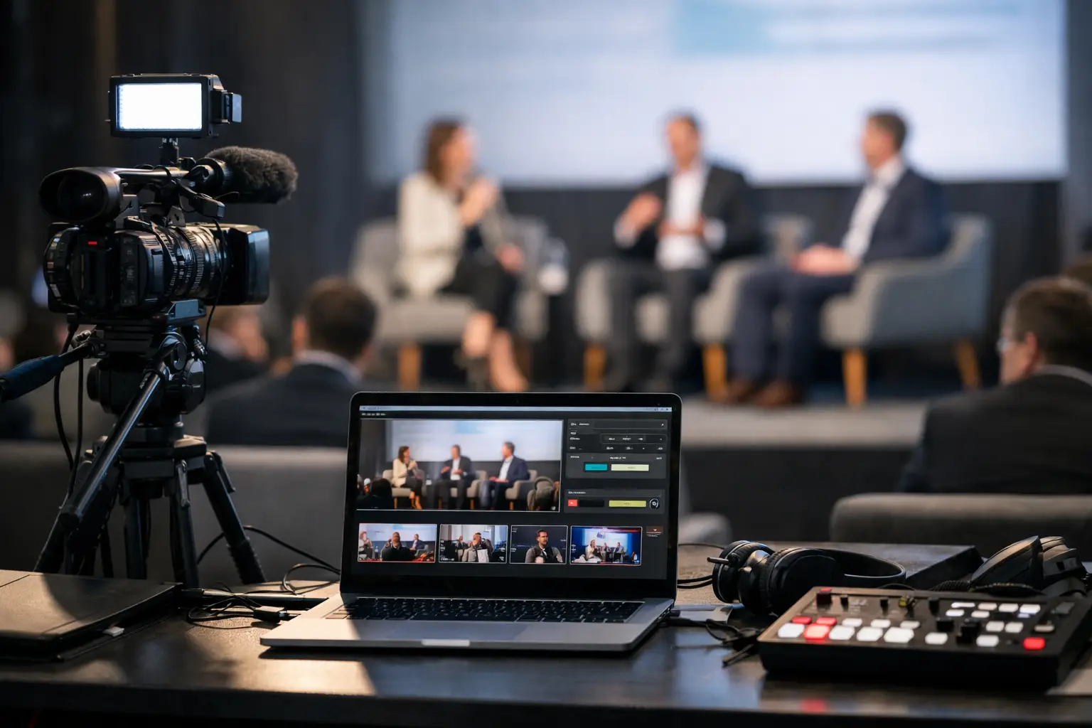 Transmissão ao vivo para eventos corporativos