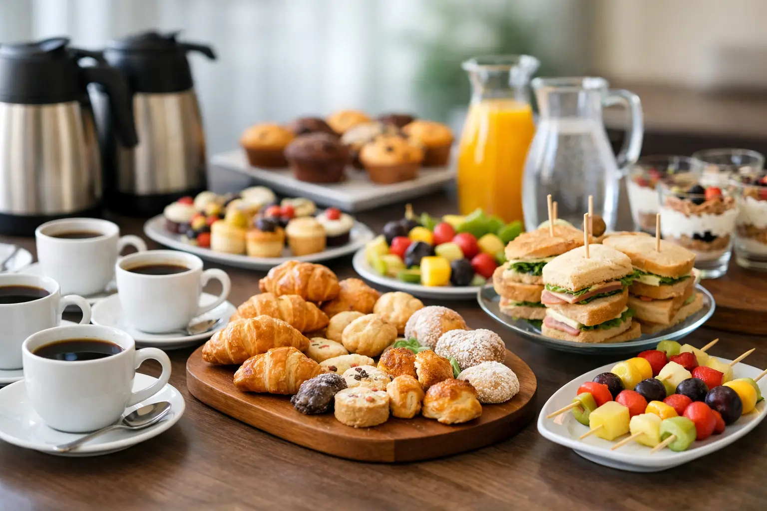 O que serve em coffee break para eventos?