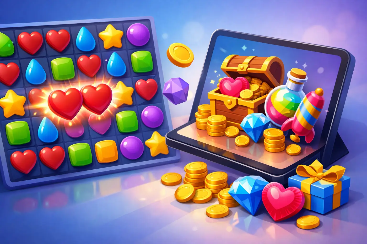 Why Use Optional Purchases in Match-3 Games?