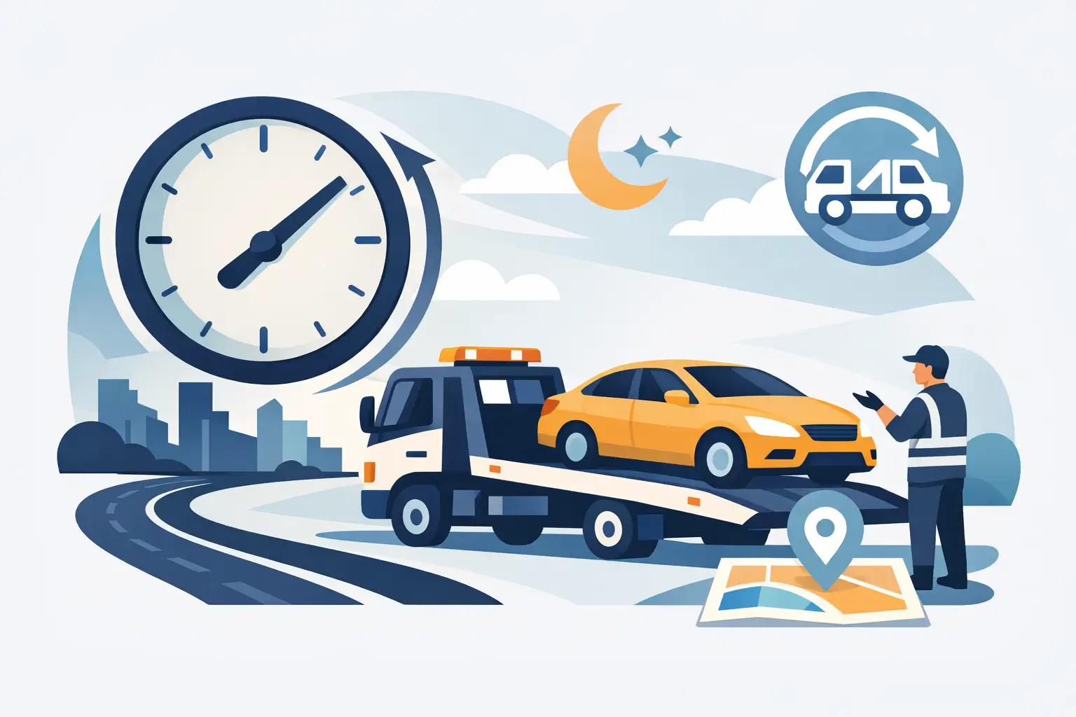 24 Hour Vehicle Recovery Near Me