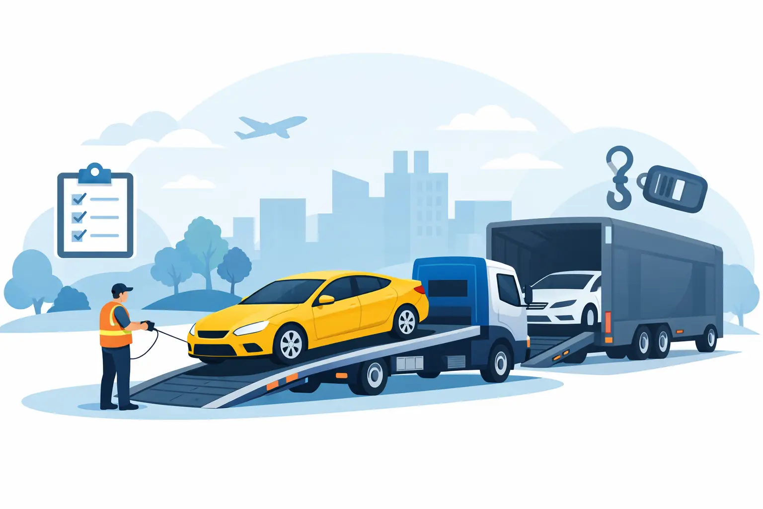 How to Transport Non Runner Cars Safely