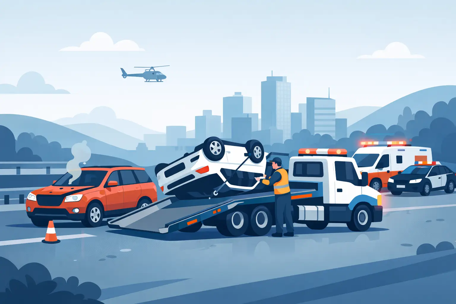How to Arrange Emergency Vehicle Recovery