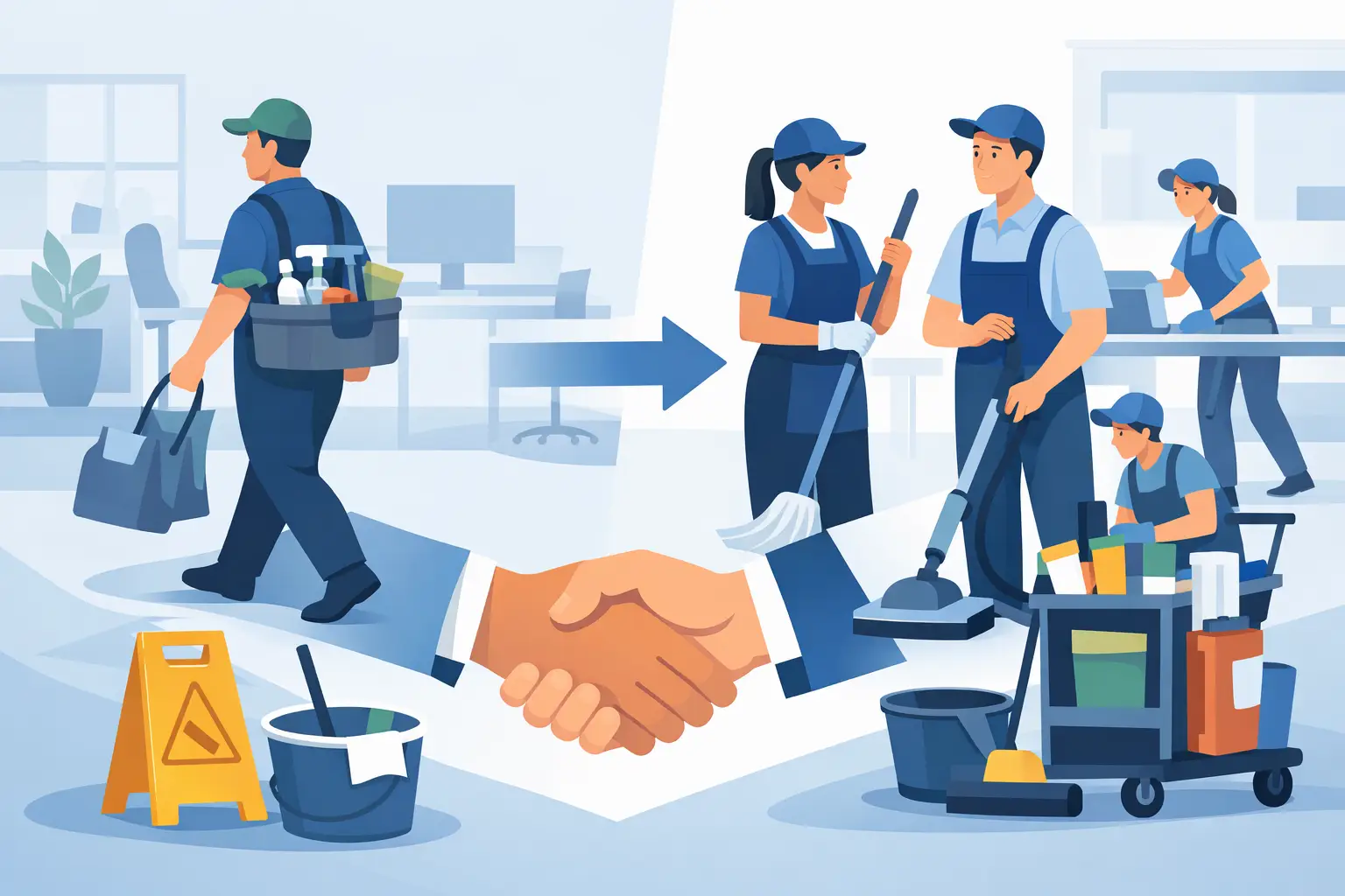 How to Switch Cleaning Vendors Without Disruption