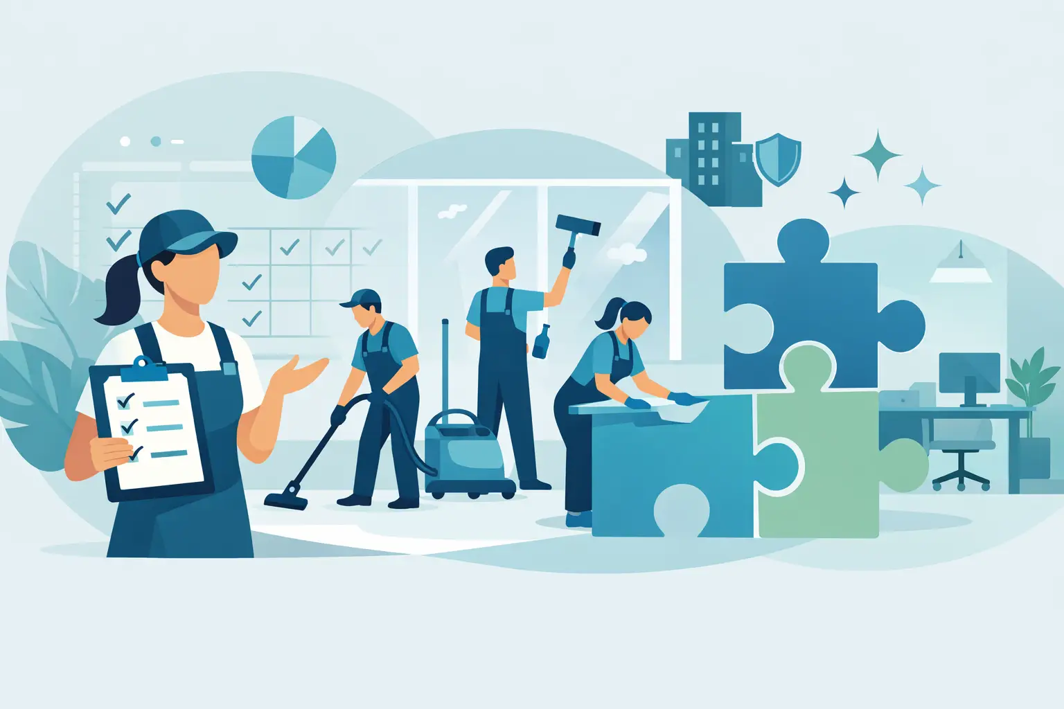 Why Custom Commercial Cleaning Plans Work