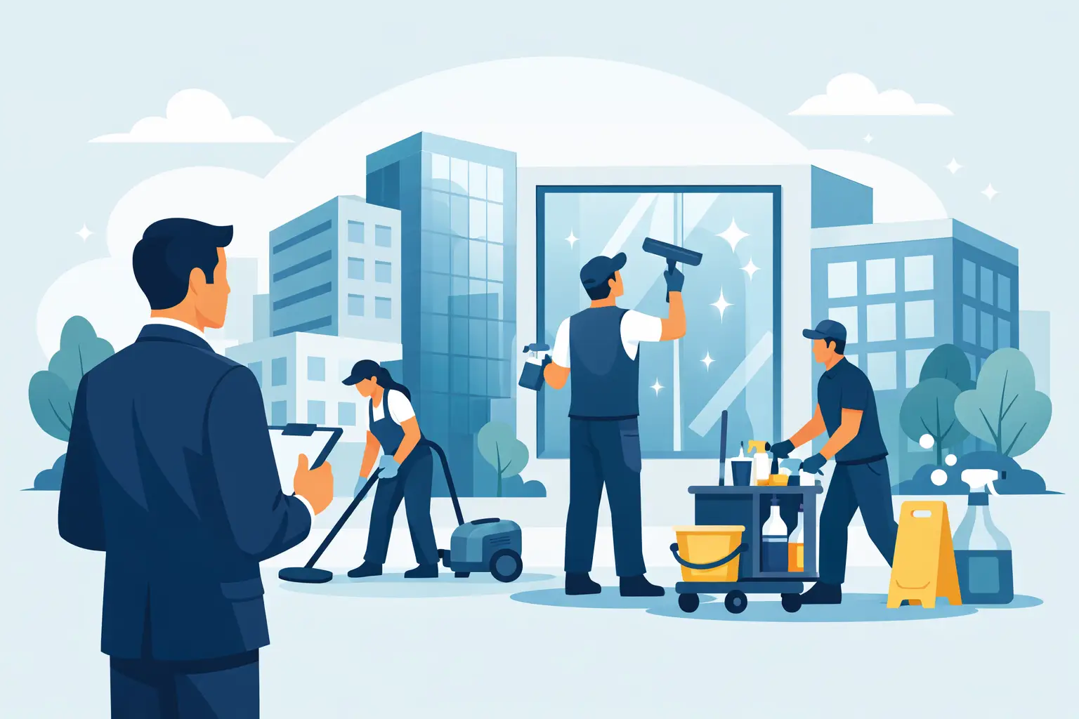 Commercial Cleaning for Property Managers