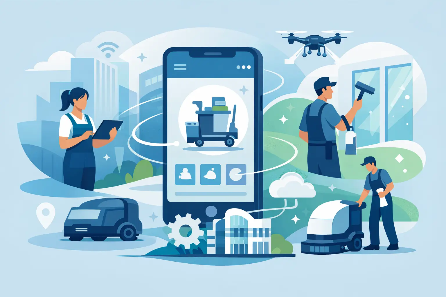 The Future of Janitorial Services Is Responsive