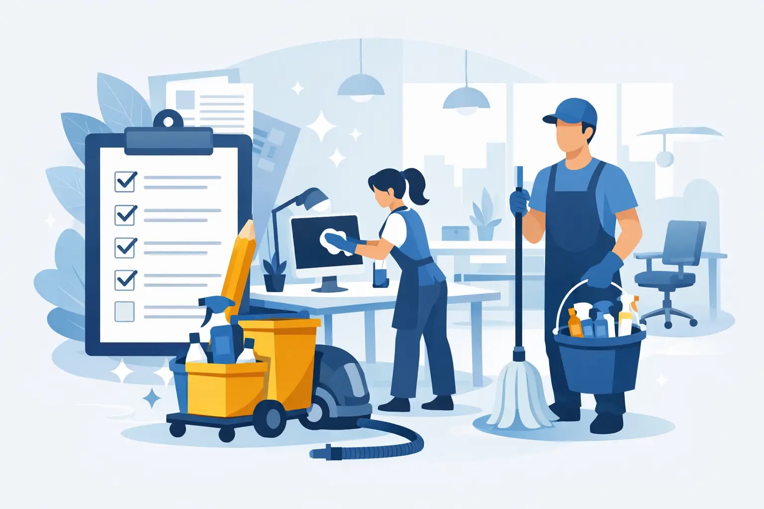 Best Office Cleaning Checklist for Daily Use