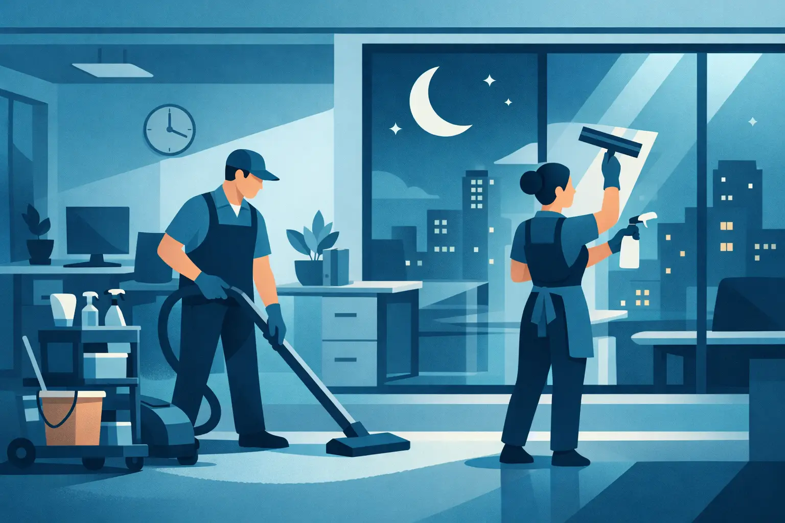 Why Businesses Need After Hours Cleaning