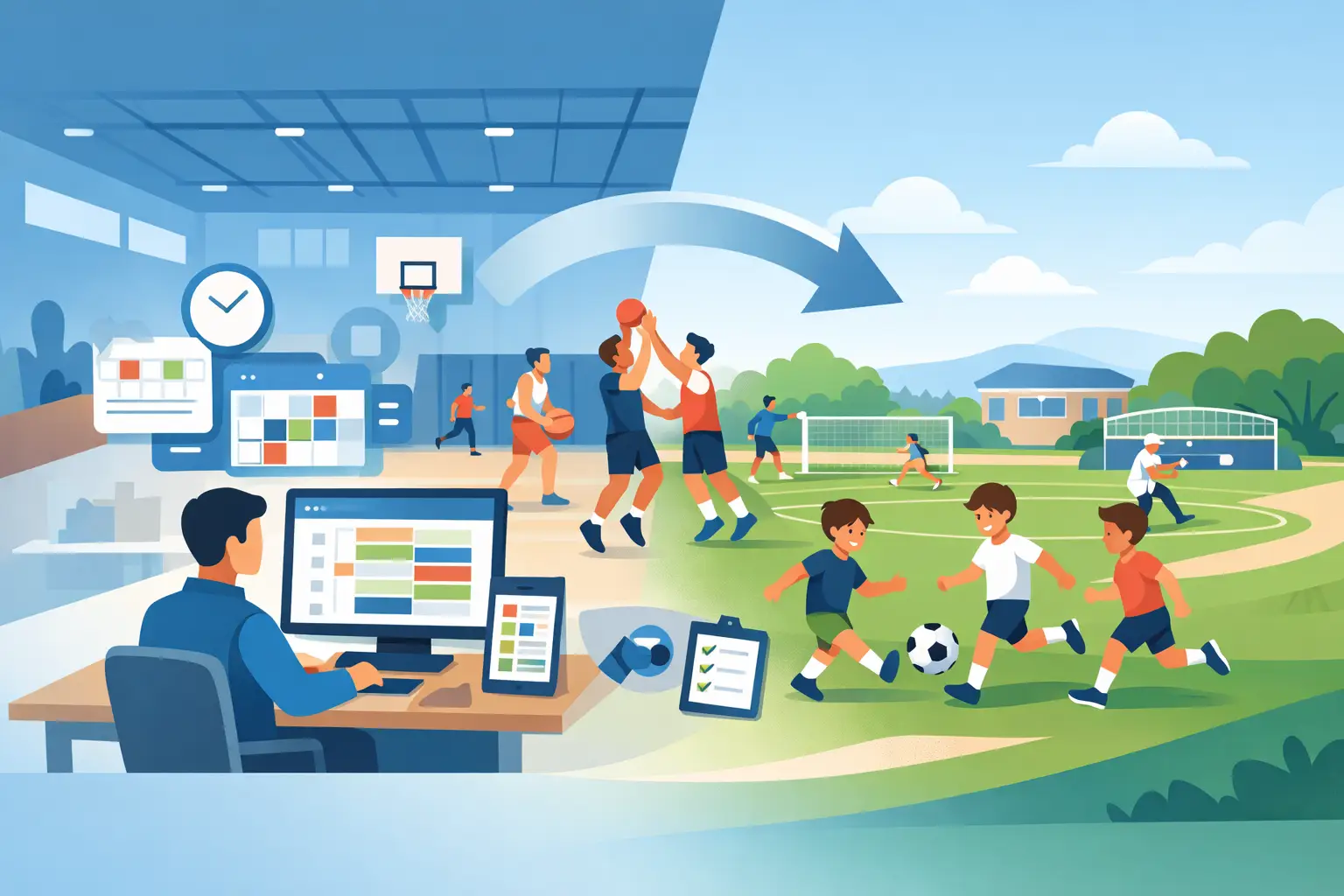 Facility Scheduling That Keeps Play Moving