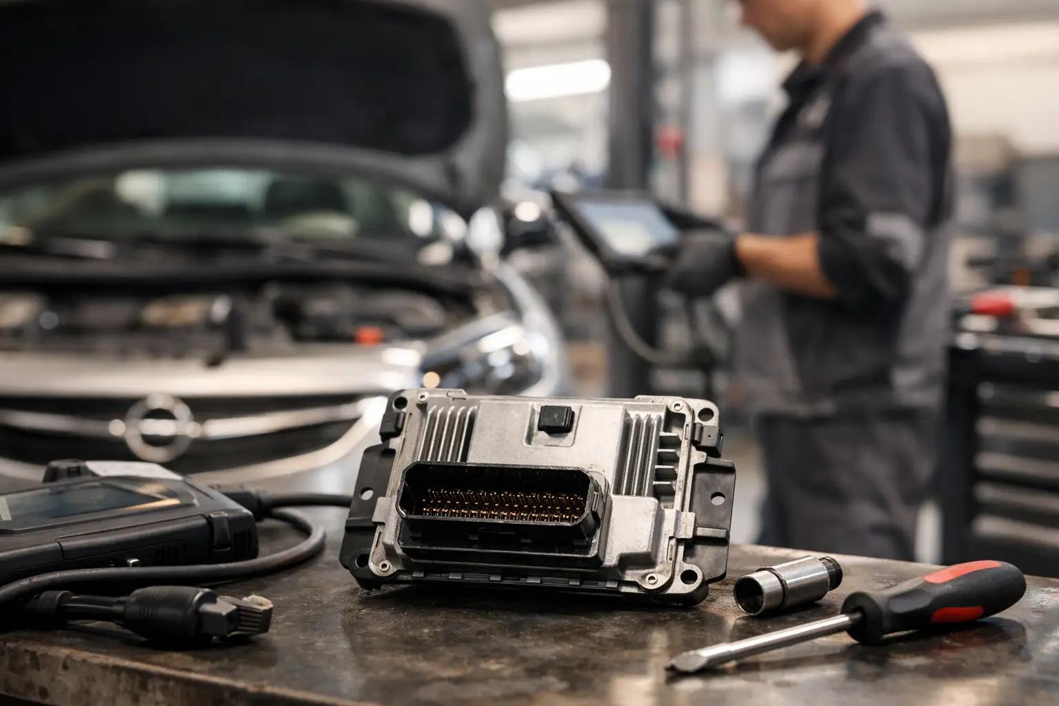 Naprawa sterownika silnika Opel - diagnoza i koszty