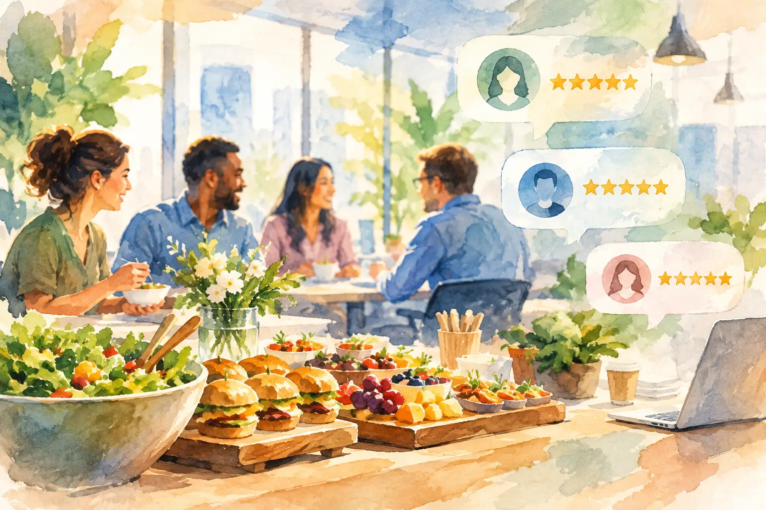 What Workplace Catering Platform Reviews Reveal