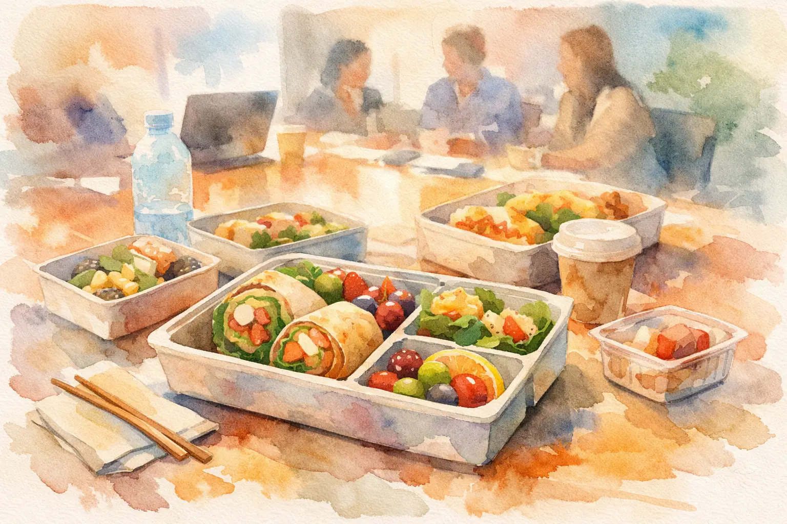 Boxed Lunches That Make Meetings Feel Better