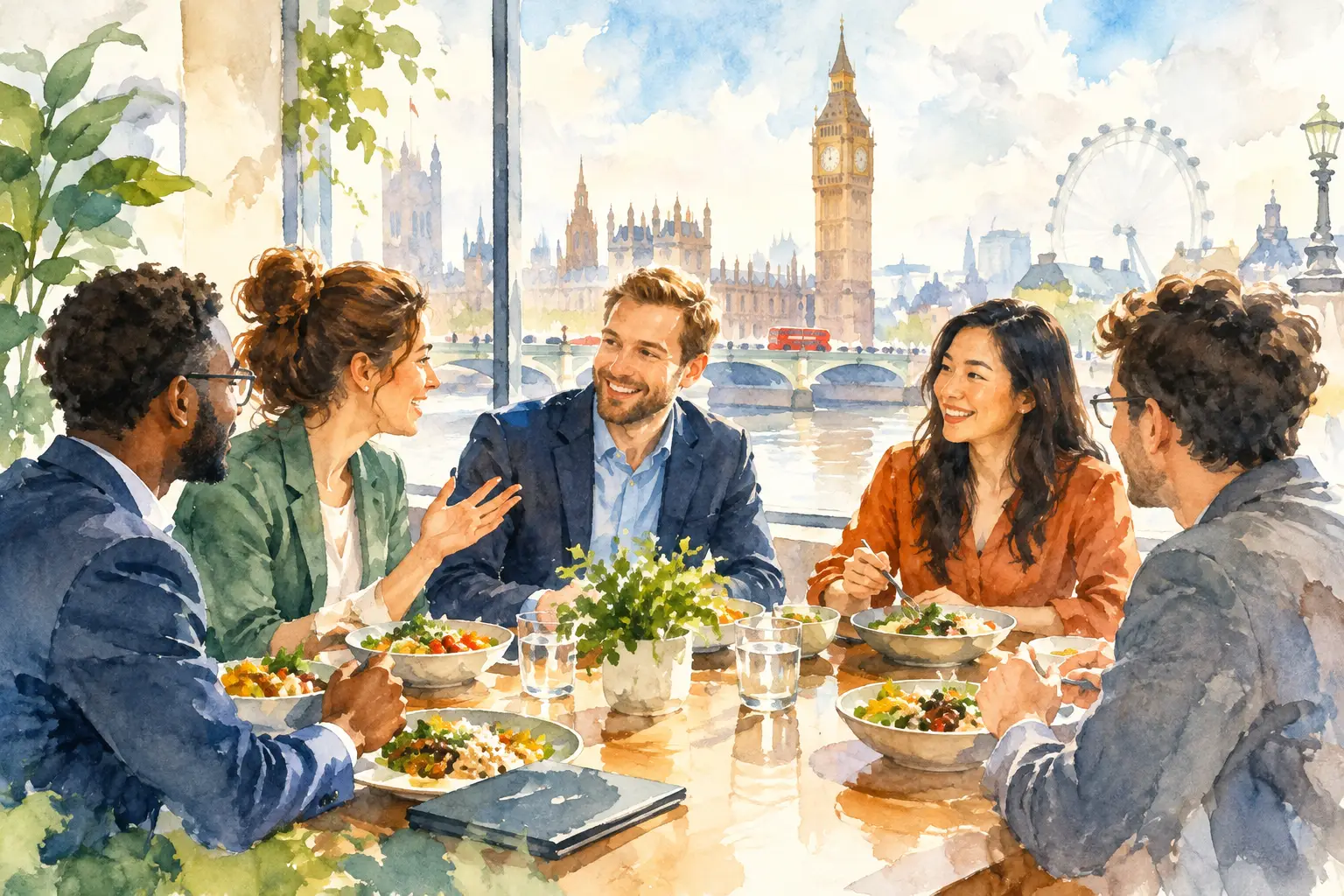 Best Meeting Lunches for Productive London Teams