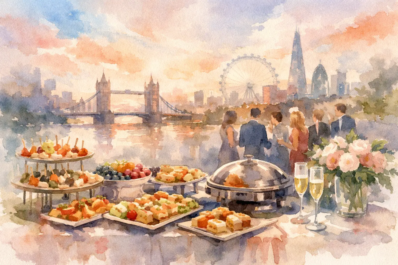 Corporate Event Catering London Teams Remember