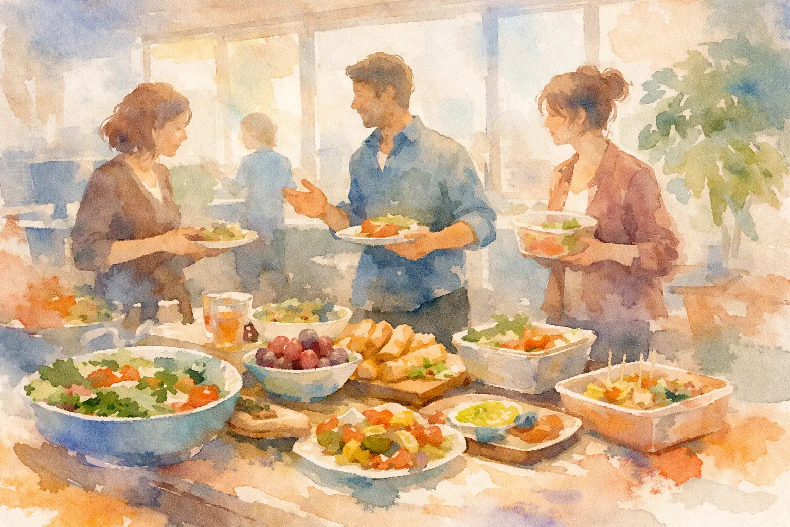 How to Organise Office Lunches Without the Fuss