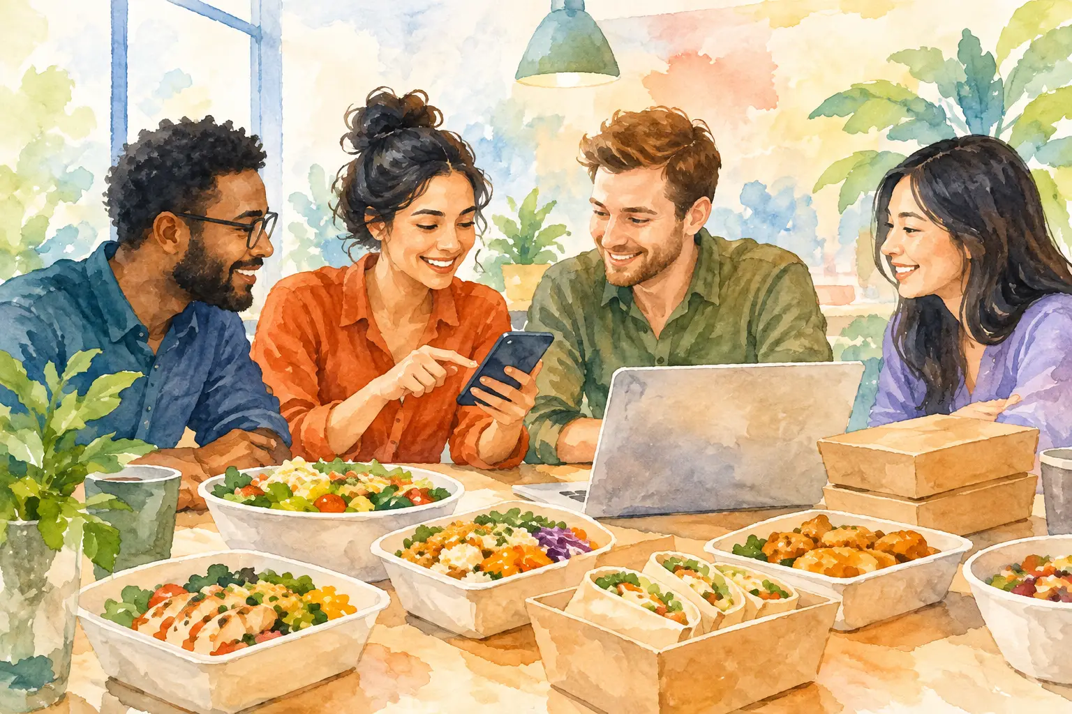 How to Order Team Food Without the Admin