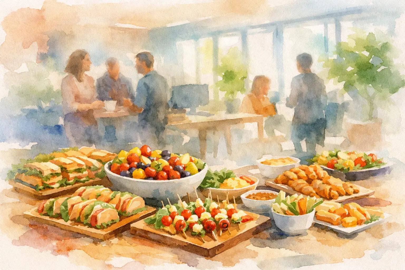 Office Catering Examples for Better Team Days