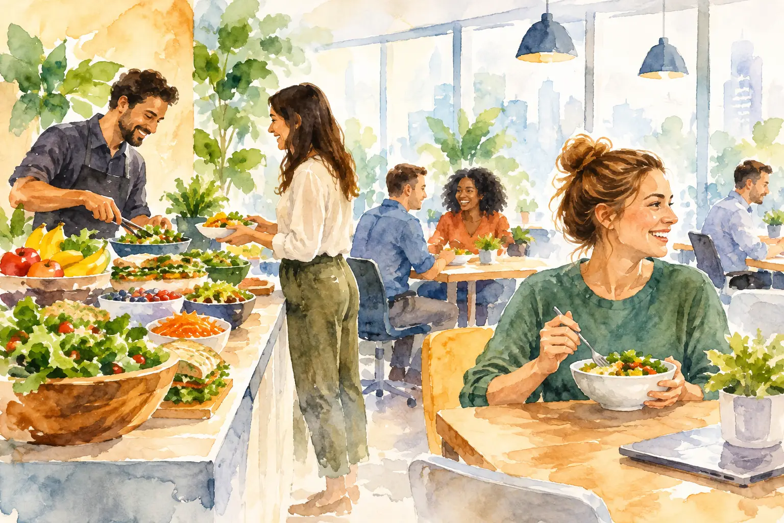 How Office Food Providers Shape Better Workdays