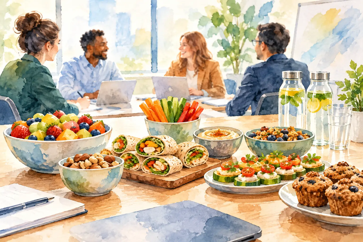 12 Best Foods for Office Meetings That Work