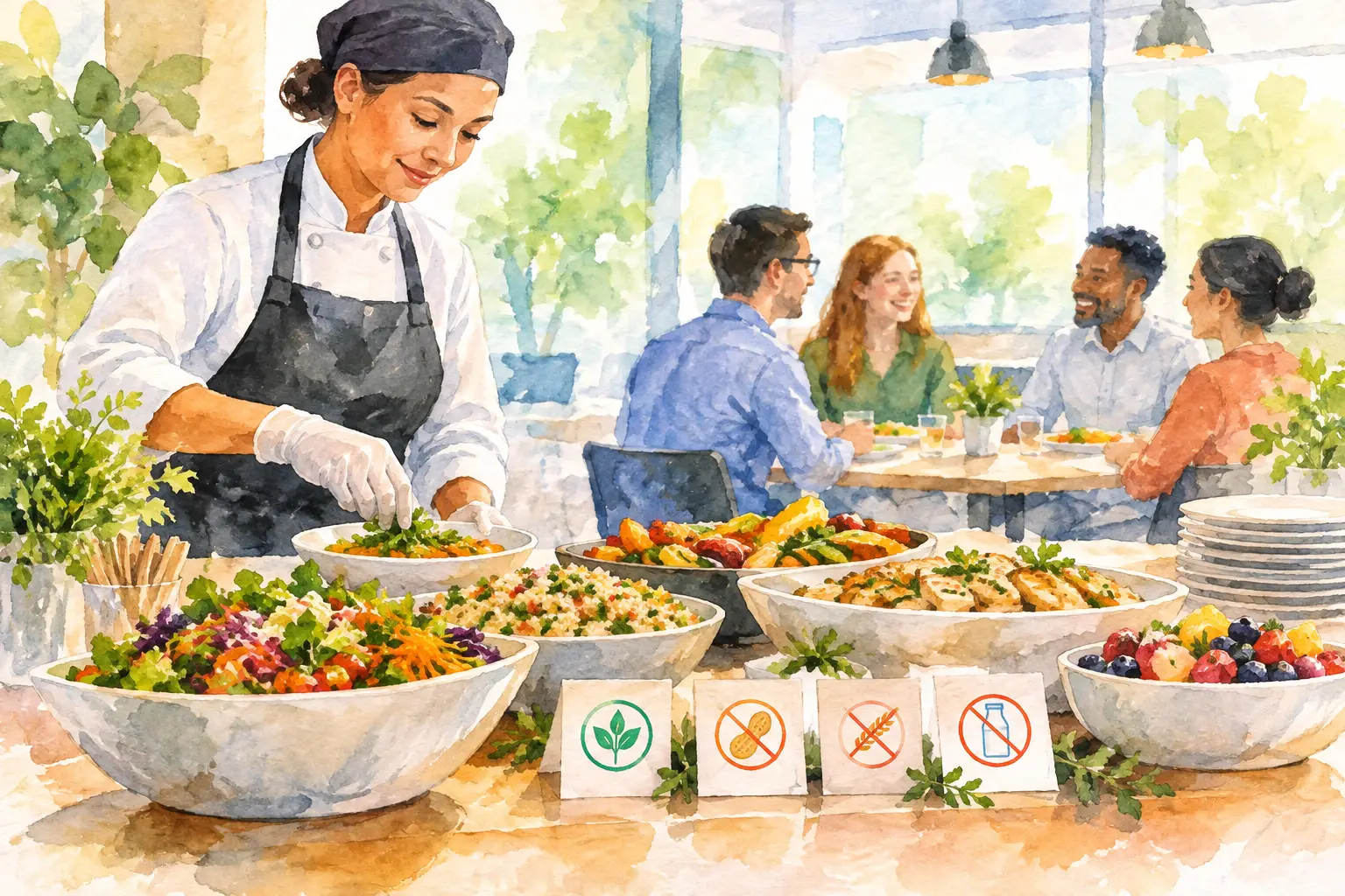 Can Caterers Accommodate Allergens at Work?