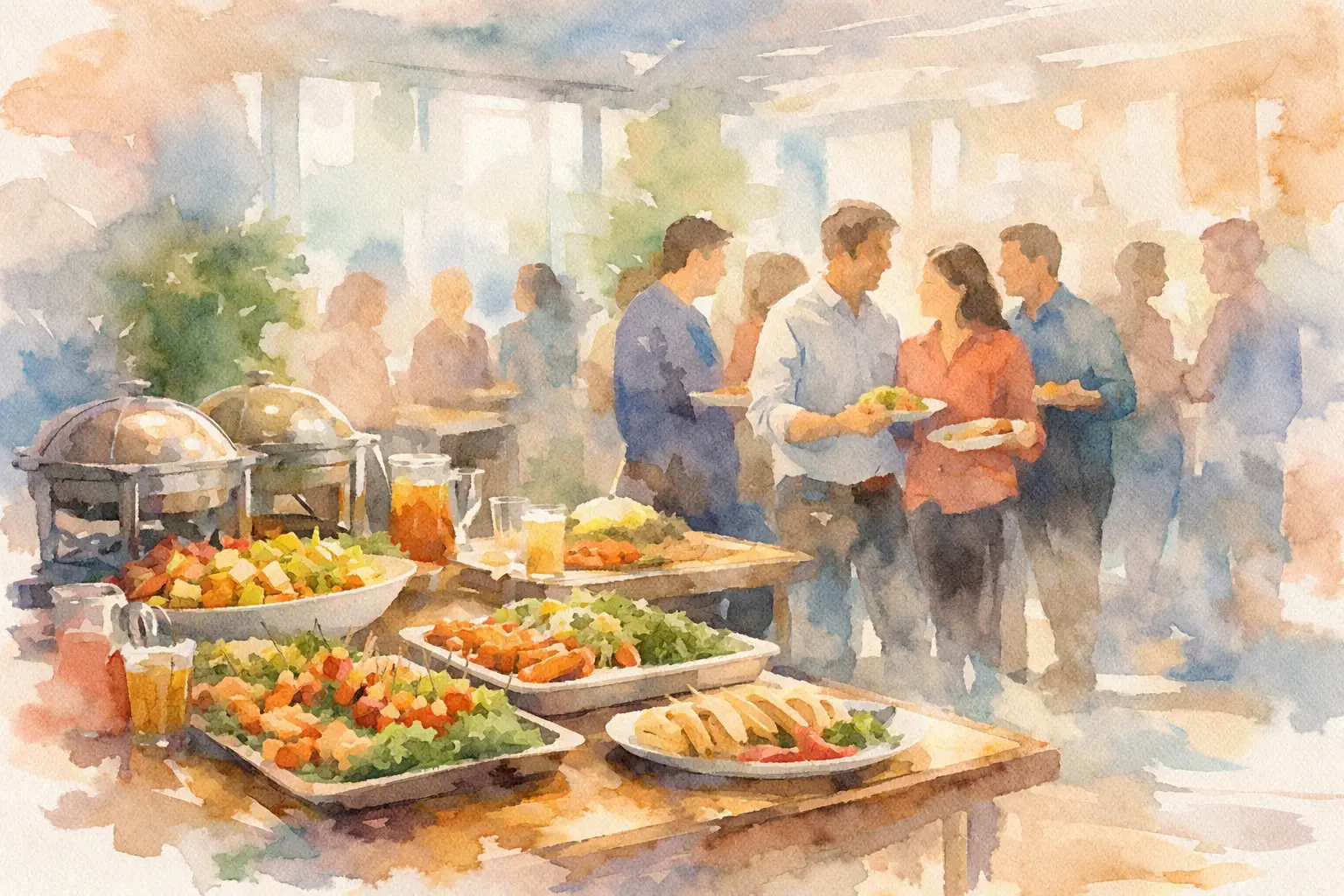 How to Plan Workplace Catering Teams Look Forward To