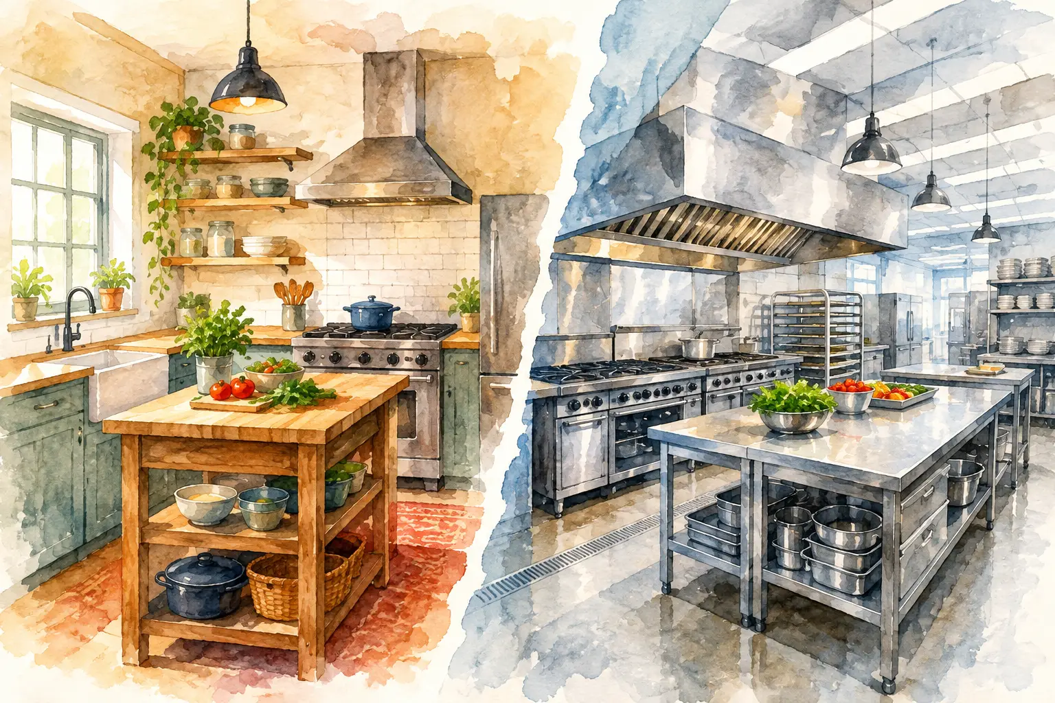Independent Kitchens Versus Central Kitchens