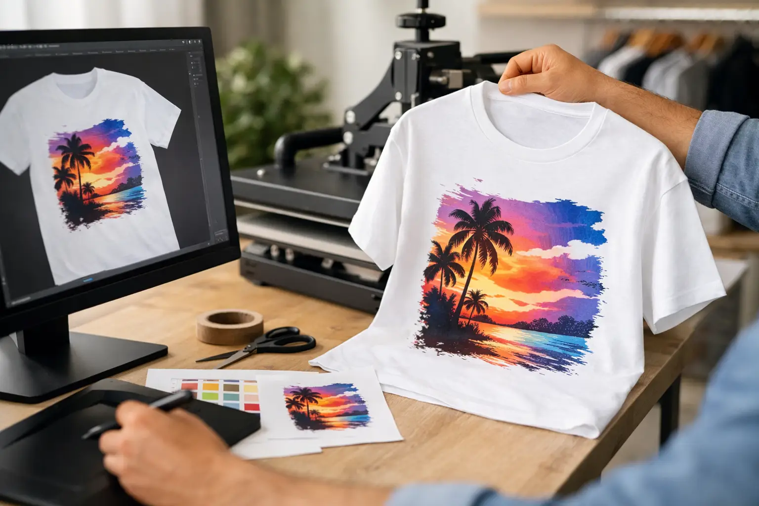 Como enviar minha arte para camiseta sem erro