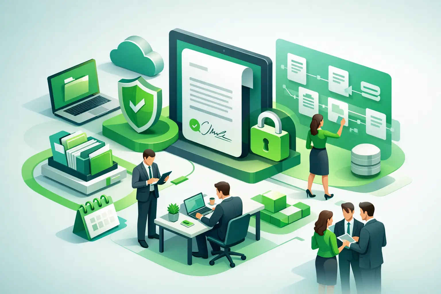 Verträge digital verwalten im Unternehmen