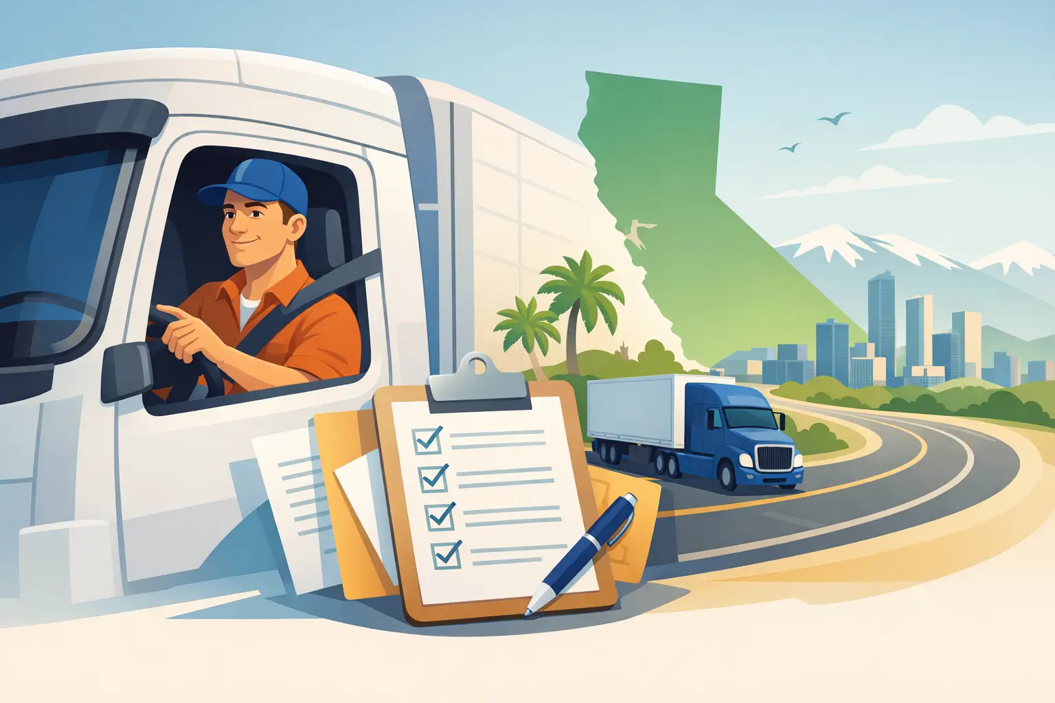 California Interstate Carrier Registration Checklist