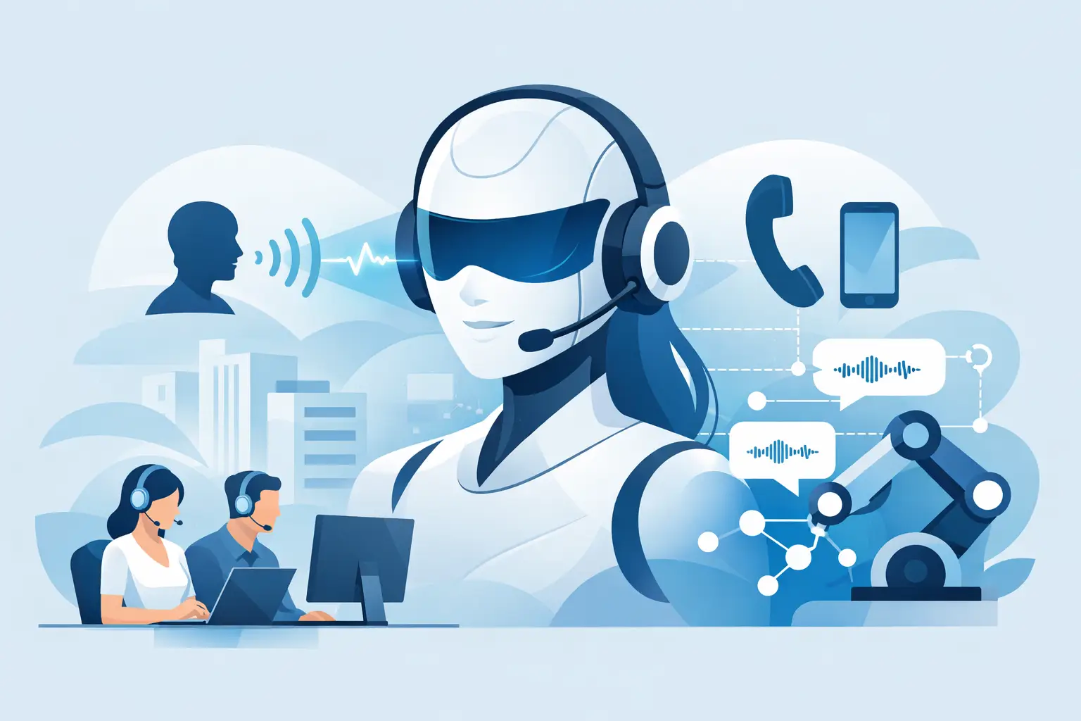 KI Voice Agent: Telefonzentrale automatisieren