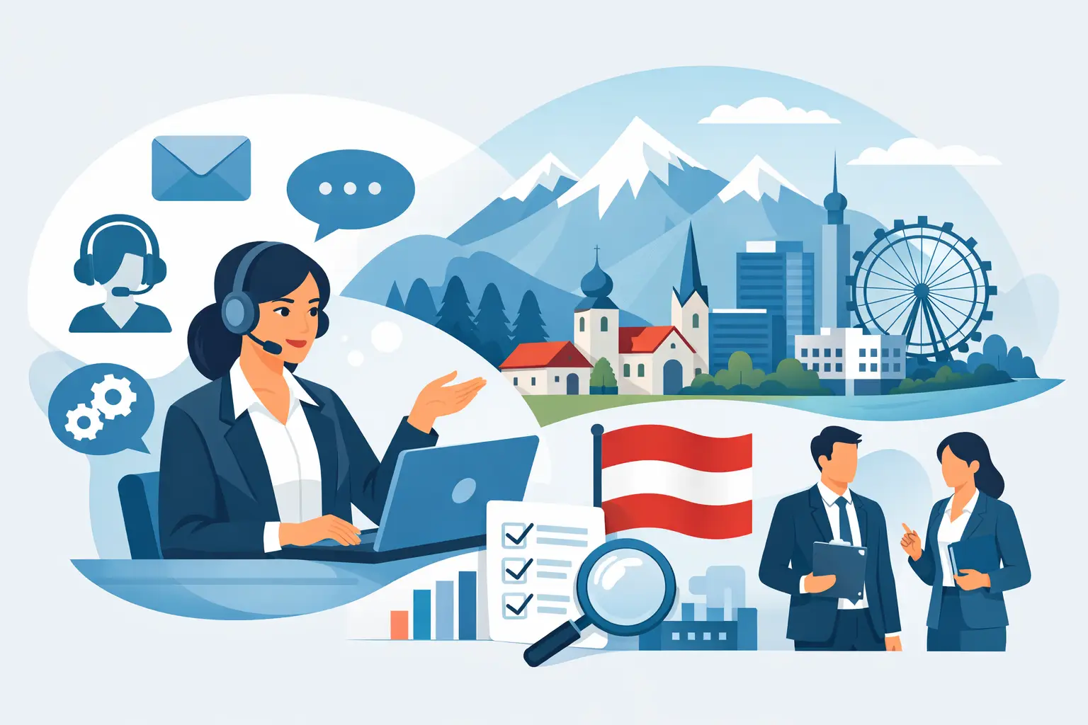 Telefonassistenz Mittelstand Österreich im Check