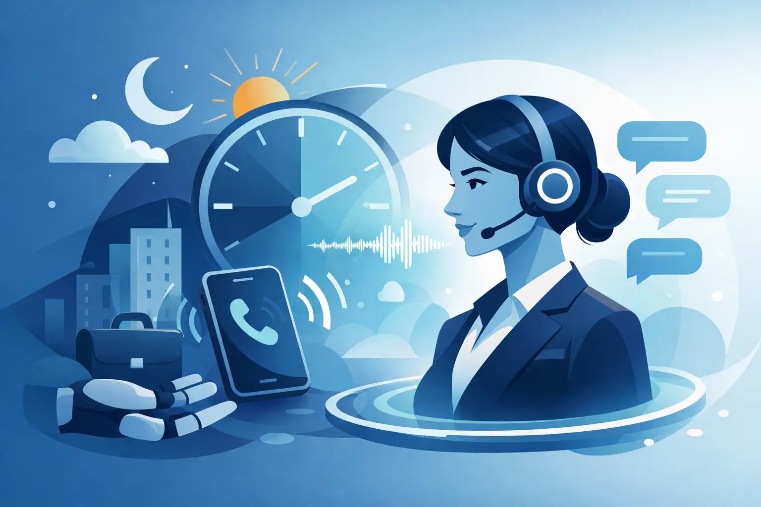AI Voice Agents laufen 24/7, werden nie krank
