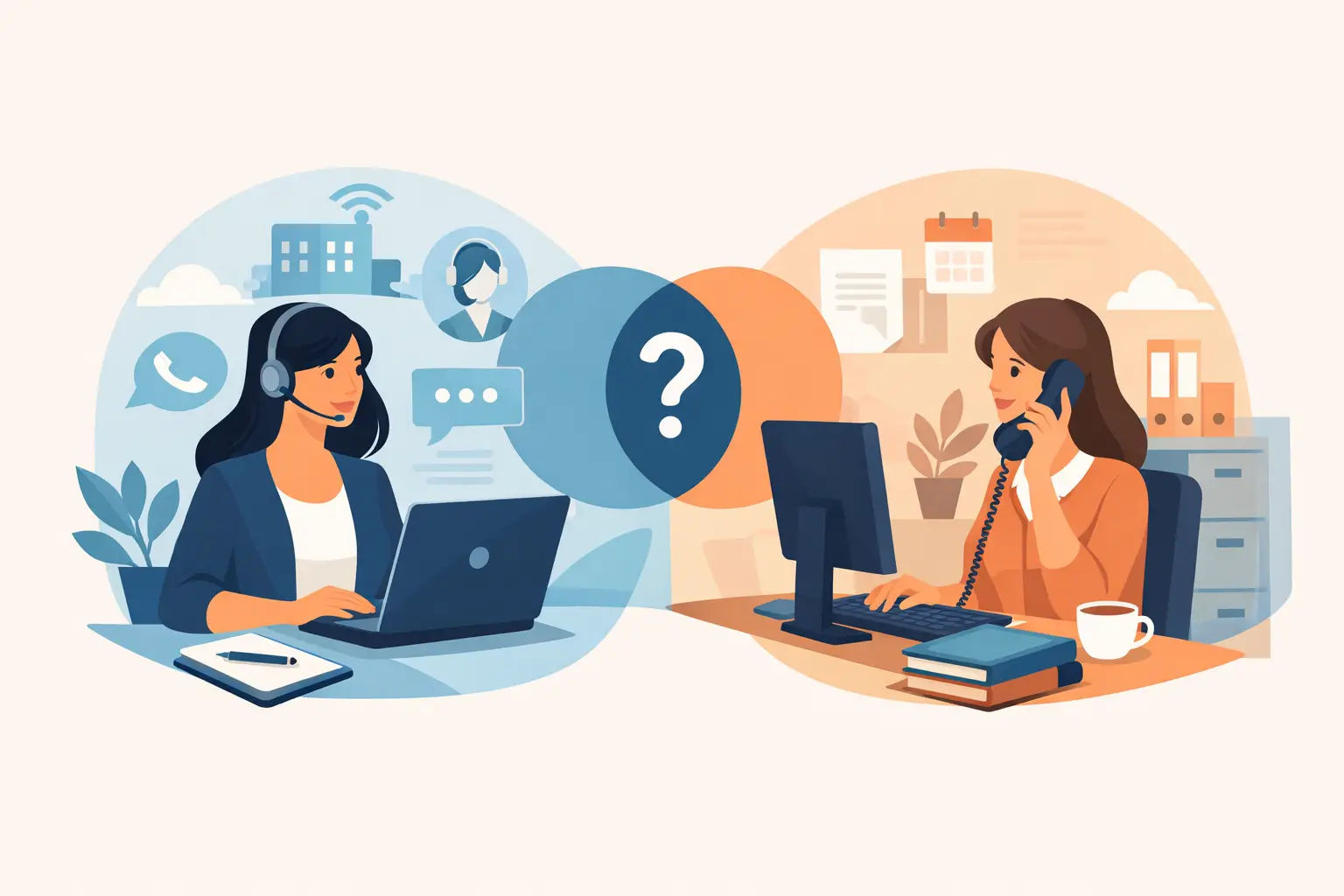 Telefonservice oder Sekretariat - was lohnt sich?