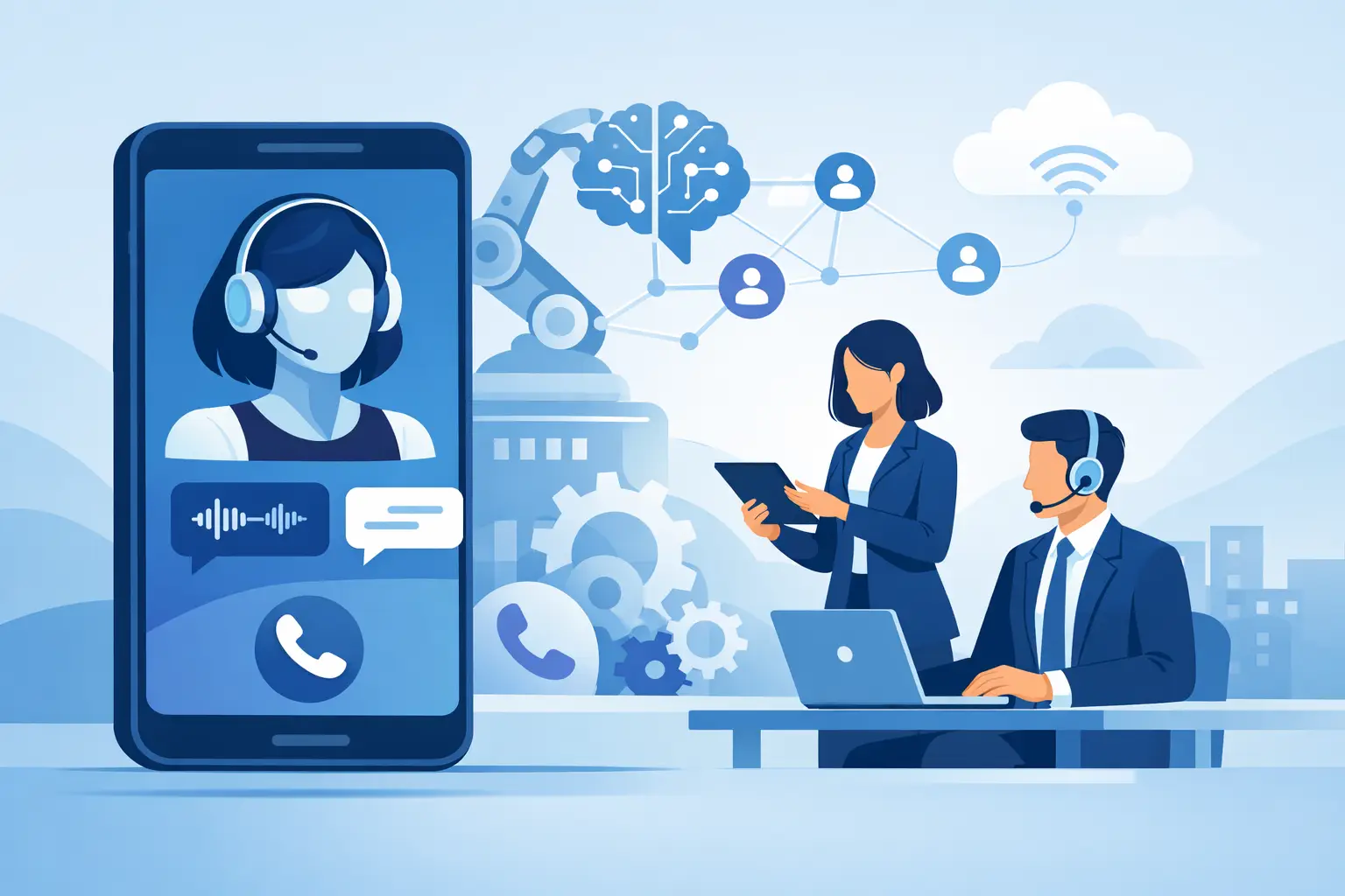 Leitfaden für AI Agenten Rollout im Telefon