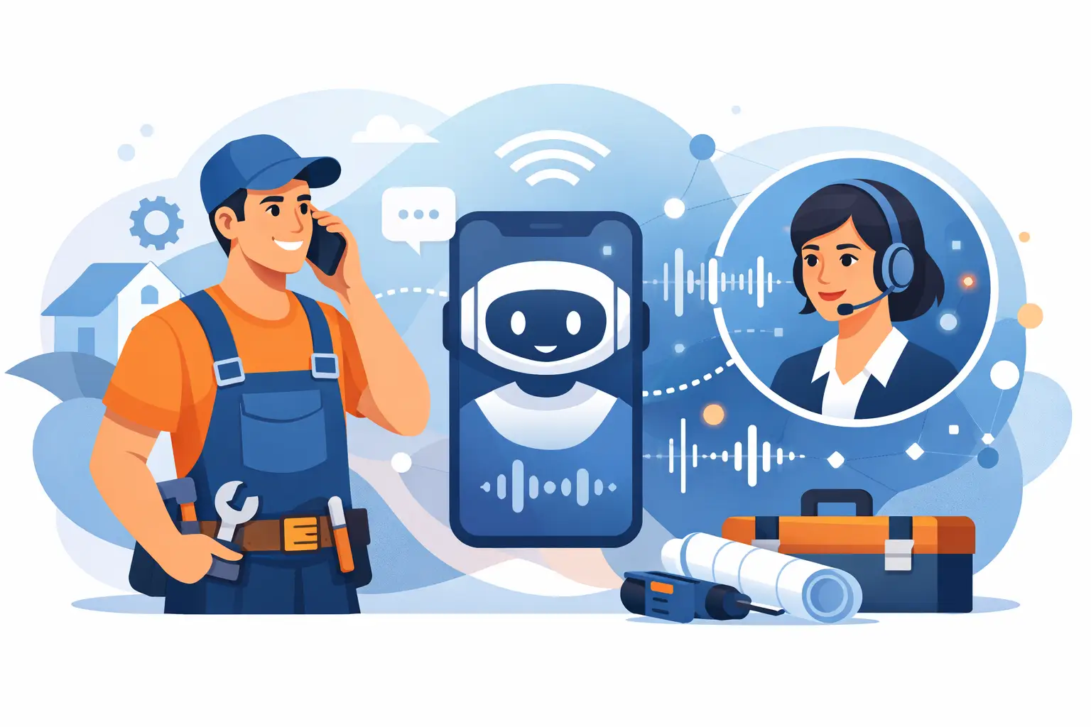 KI Telefonassistent für Handwerksbetriebe