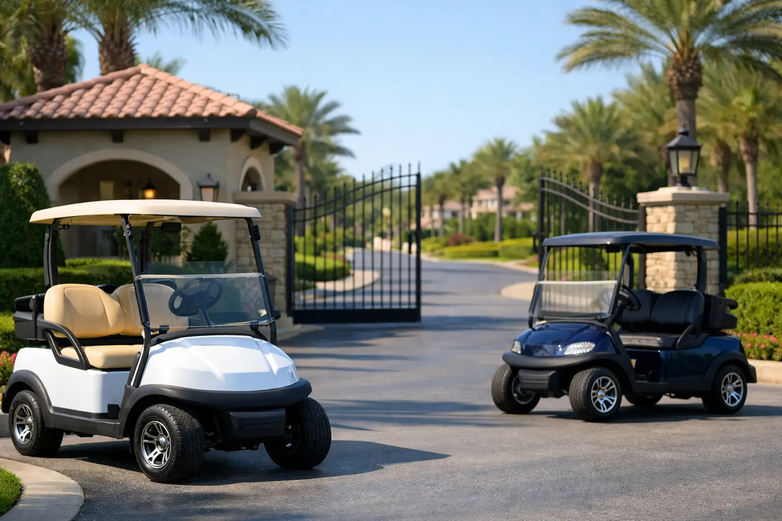 Choosing Golf Carts for Gated Communities