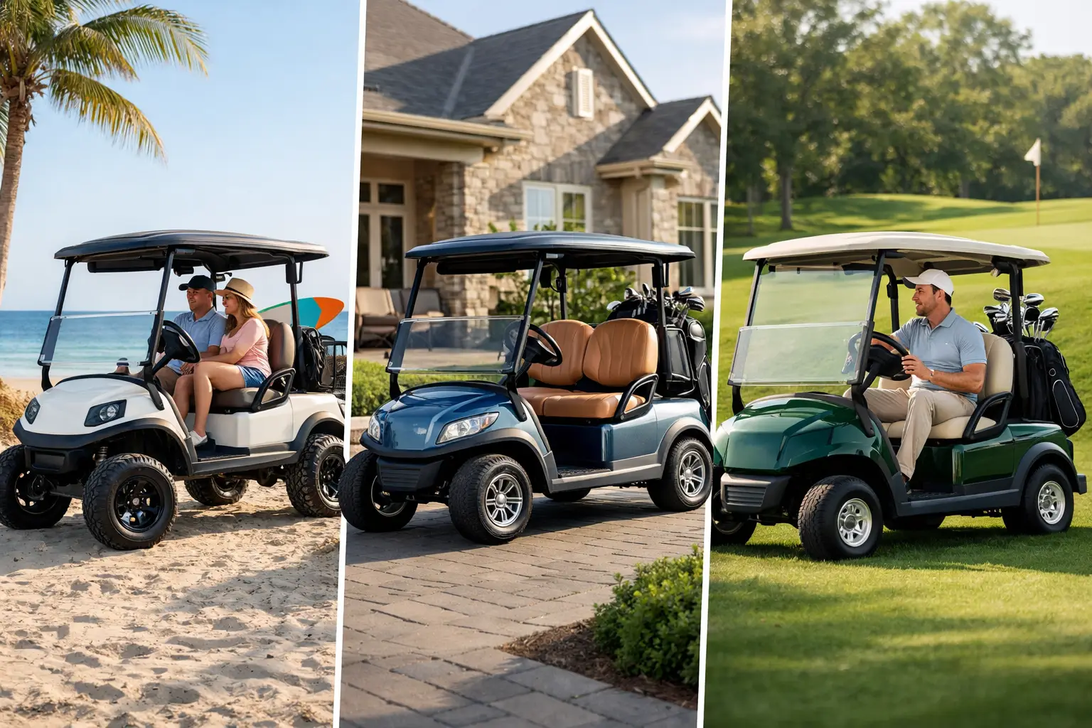 What Golf Cart Fits My Lifestyle? Find Yours
