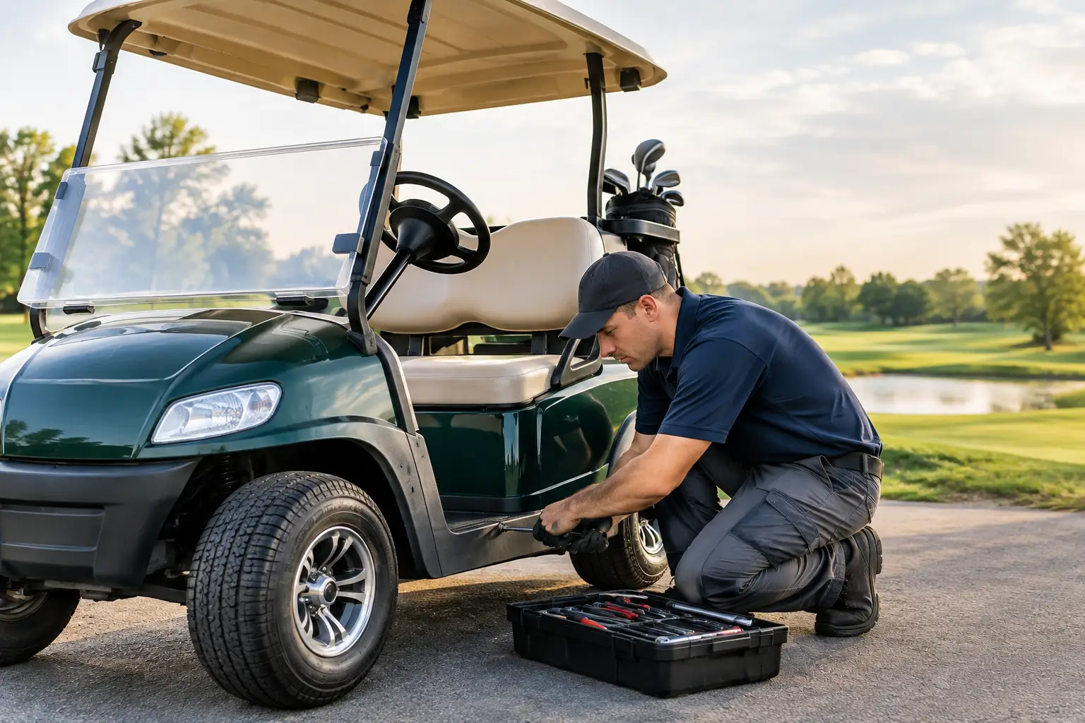 Golf Cart Service Allen Keeps Every Ride Ready
